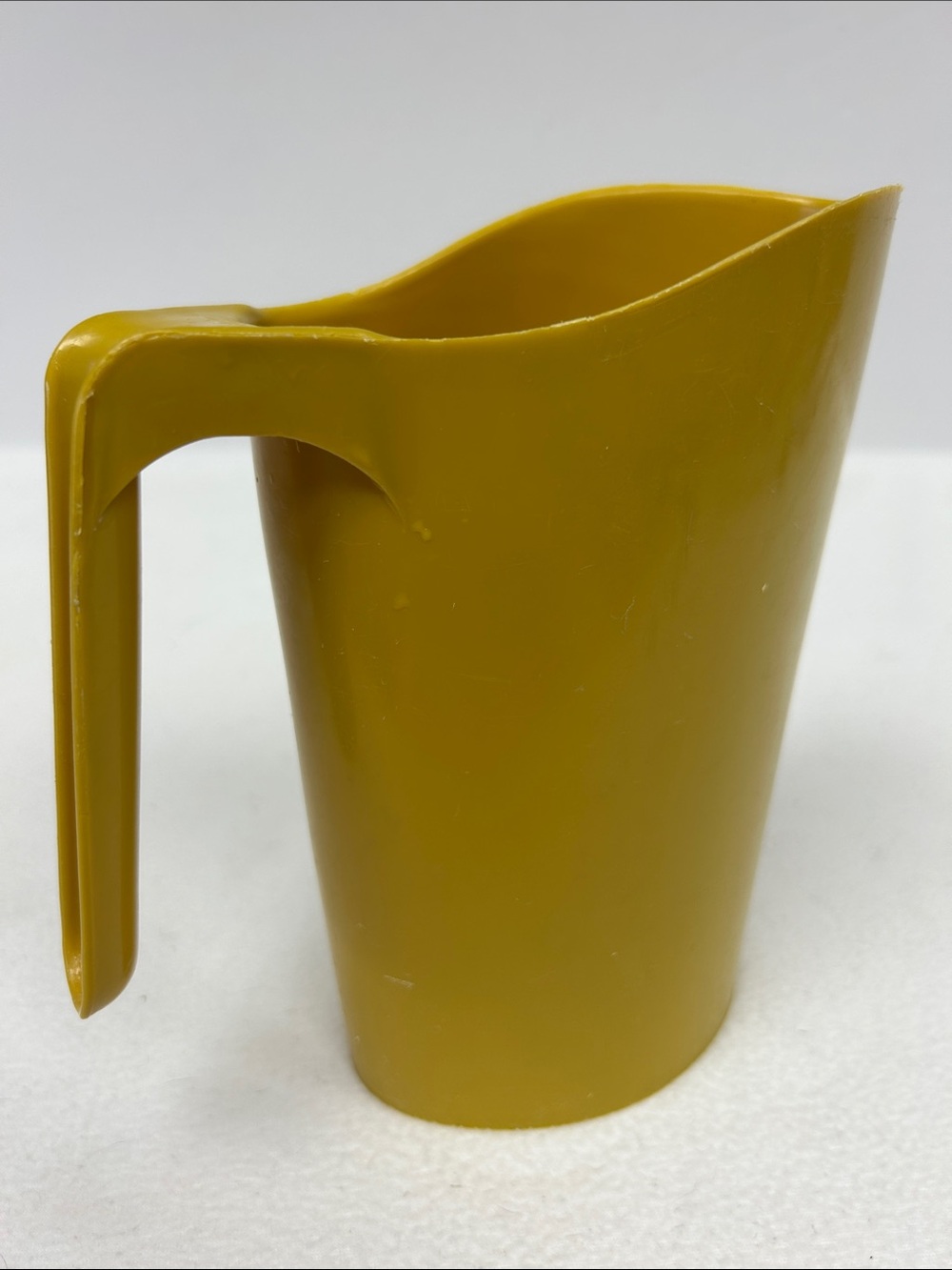 Vintage 1969 mustard yellow plastic milk bag holder by Twinpak Ltd Canada